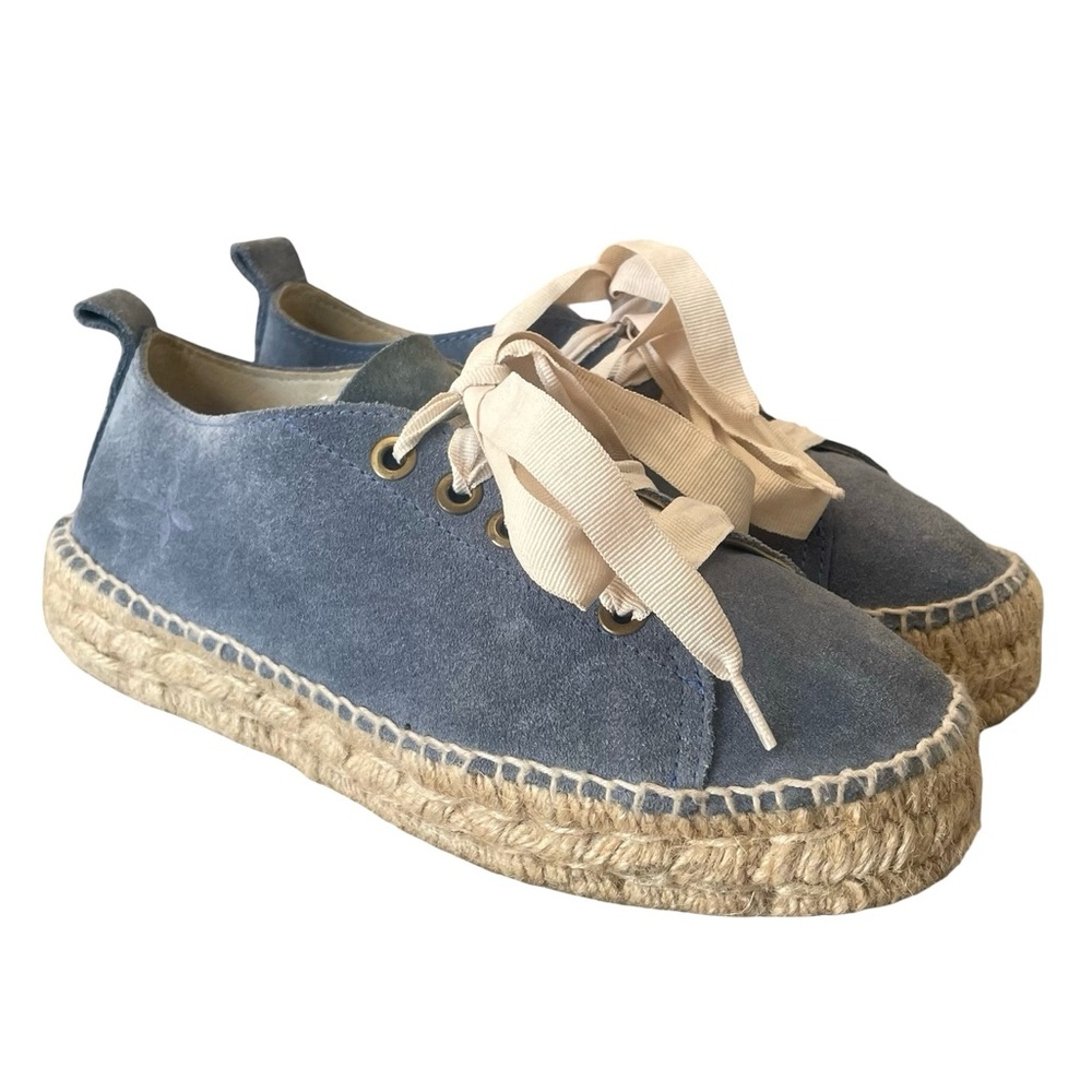 Manebi Handmade Espadrille Sneakers Size 7